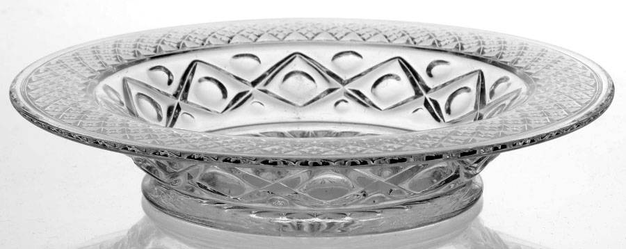 Cape Cod Clear (1602 + 160) Rimmed Cereal Bowl by Imperial Glass-Ohio-1