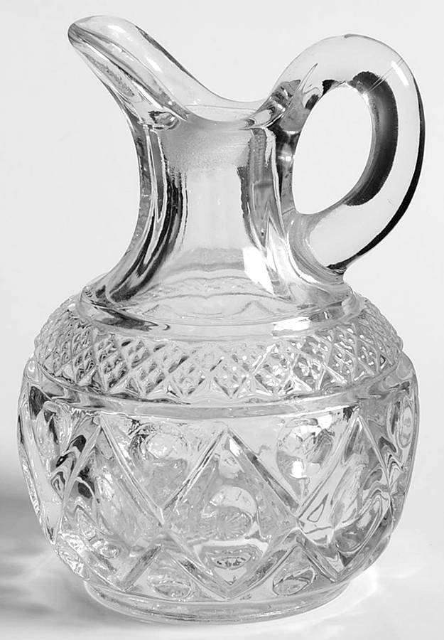 Cape Cod Clear (1602 + 160) Handled Cruet No Stopper by Imperial Glass-Ohio-1