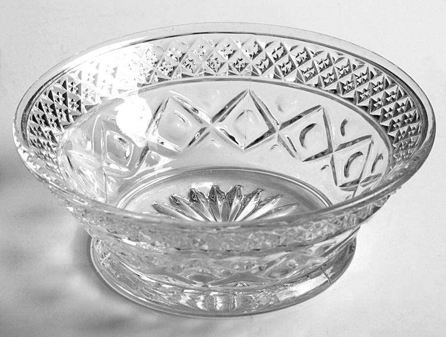 Cape Cod Clear (1602 + 160) 4" Small Fruit/Dessert Bowl by Imperial Glass-Ohio-1