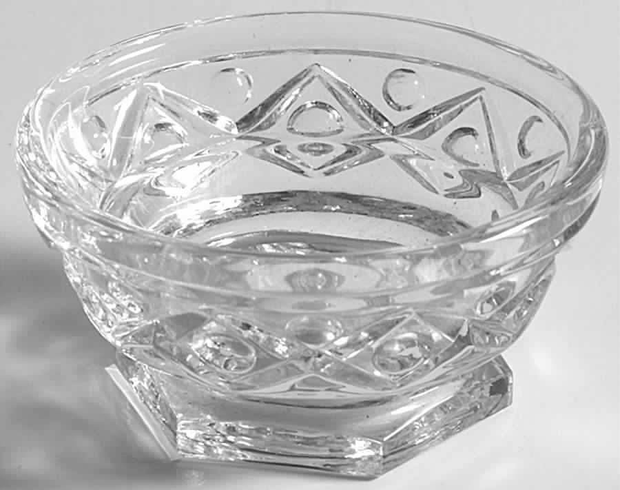Cape Cod Clear (1602 + 160) Salt Dip by Imperial Glass-Ohio-1