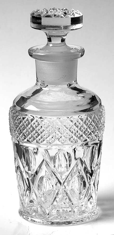 Cape Cod Clear (1602 + 160) Cologne Bottle & Stopper by Imperial Glass-Ohio-1