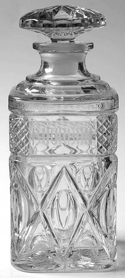 Cape Cod Clear (1602 + 160) Bourbon Decanter & Stopper by Imperial Glass-Ohio-1