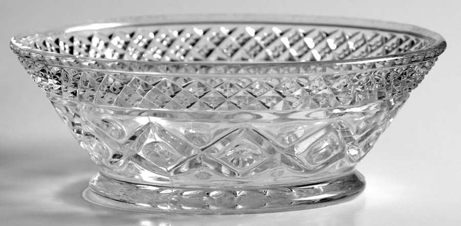 Cape Cod Clear (1602 + 160) 4" Flared Fruit/Dessert Bowl by Imperial Glass-Ohio-1