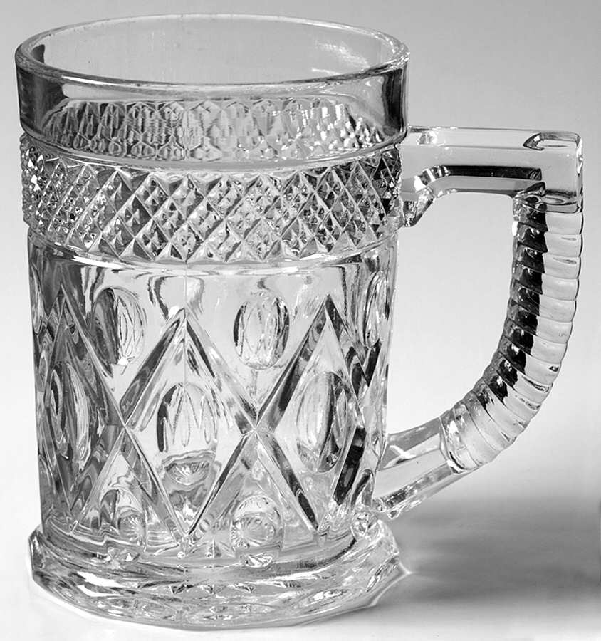 Cape Cod Clear (1602 + 160) Large Mug by Imperial Glass-Ohio-1