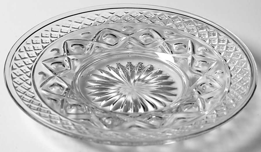 Cape Cod Clear (1602 + 160) Marmalade Underplate Only by Imperial Glass-Ohio-1