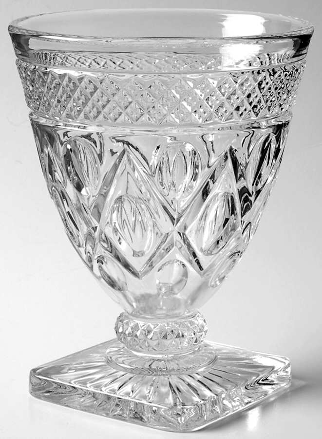 Cape Cod Clear (1602 + 160) Candy Dish No Lid by Imperial Glass-Ohio-1