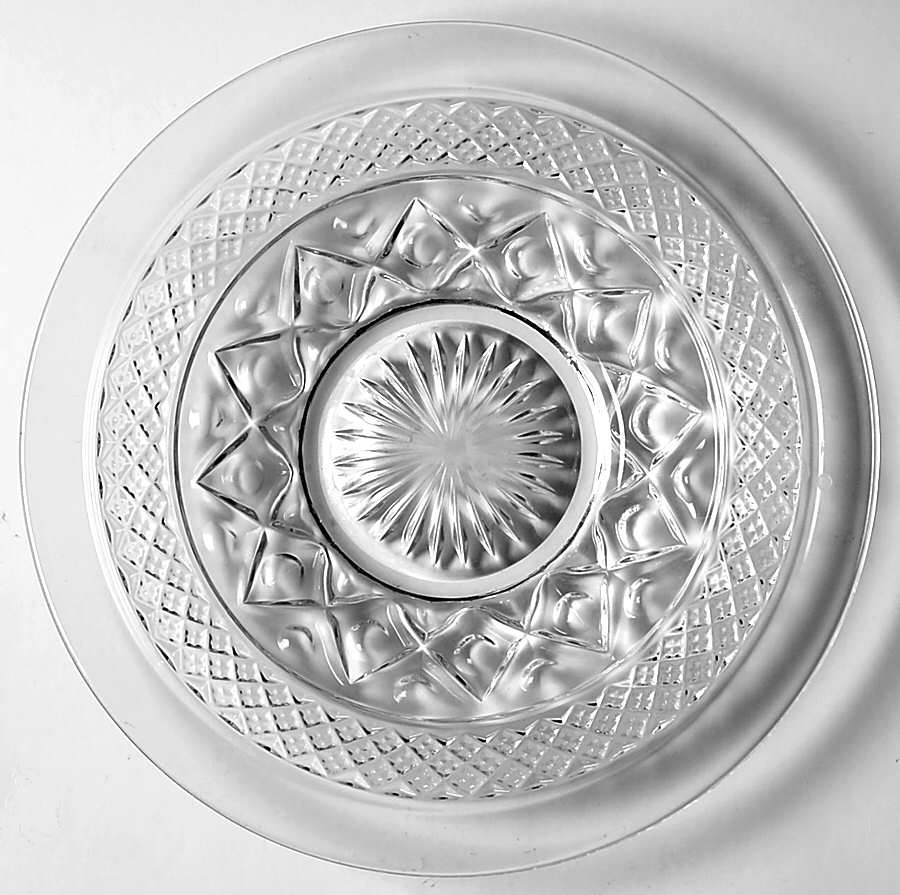 Cape Cod Clear (1602 + 160) Mayonnaise Underplate Only by Imperial Glass-Ohio-1