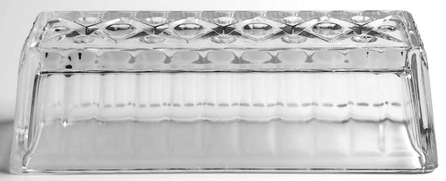 Cape Cod Clear (1602 + 160) Lid for 1/4 Pound Butter by Imperial Glass-Ohio-1