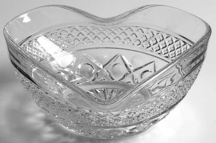 Cape Cod Clear (1602 + 160) Mint Heart by Imperial Glass-Ohio-1
