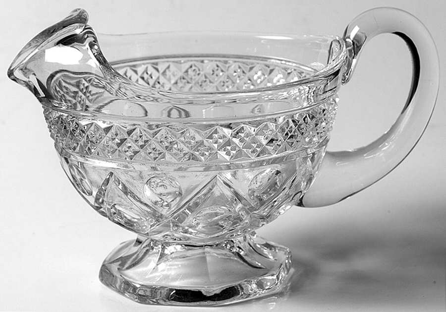 Cape Cod Clear (1602 + 160) Creamer by Imperial Glass-Ohio-1
