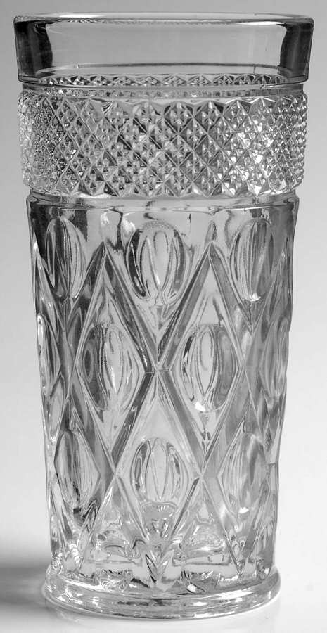 Cape Cod Clear (1602 + 160) 14 Oz Flat Tumbler by Imperial Glass-Ohio-1