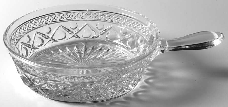 Cape Cod Clear (1602 + 160) Handled Spider by Imperial Glass-Ohio-1