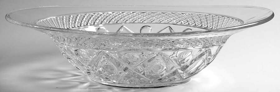 Cape Cod Clear (1602 + 160) Oval Vegetable Bowl by Imperial Glass-Ohio-1