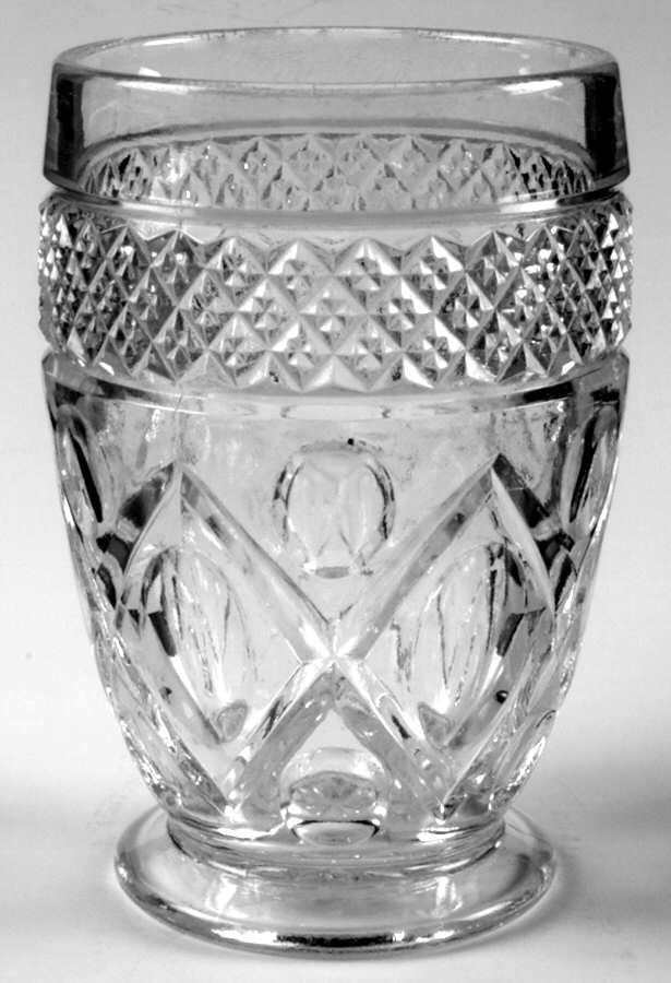 Cape Cod Clear (1602 + 160) 9 Oz Flat Tumbler by Imperial Glass-Ohio-1