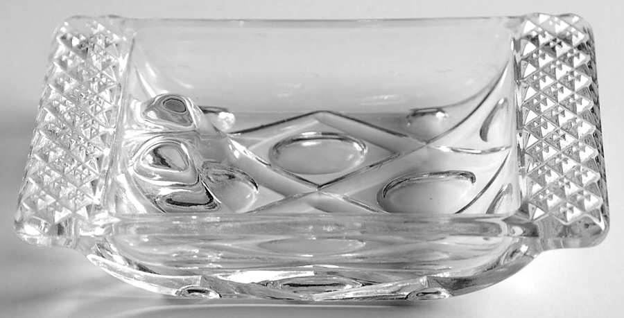 Cape Cod Clear (1602 + 160) Ashtray by Imperial Glass-Ohio-1