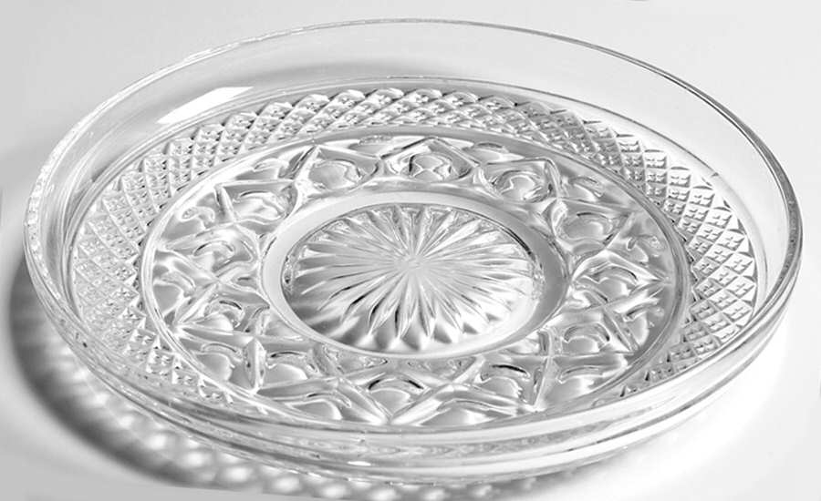 Cape Cod Clear (1602 + 160) Sauce Boat, Underplate Only by Imperial Glass-Ohio-1