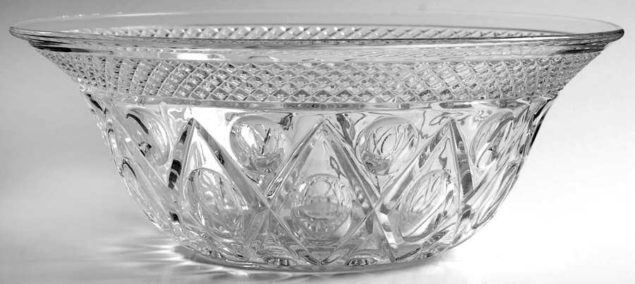 Cape Cod Clear (1602 + 160) 11" Salad Bowl by Imperial Glass-Ohio-1