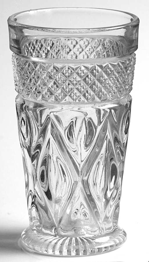 Cape Cod Clear (1602 + 160) Flat Juice Glass by Imperial Glass-Ohio-1