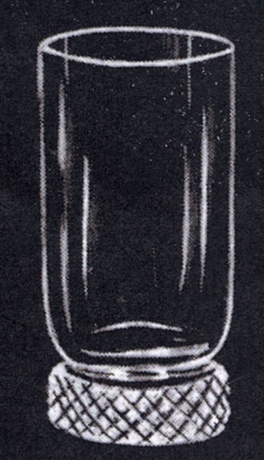 Cape Cod Clear (1602 + 160) 5 Oz Footed Tumbler by Imperial Glass-Ohio-1