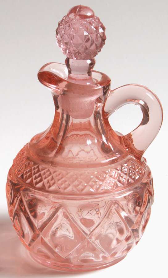Cape Cod Pink Cruet & Stopper by Imperial Glass-Ohio-1