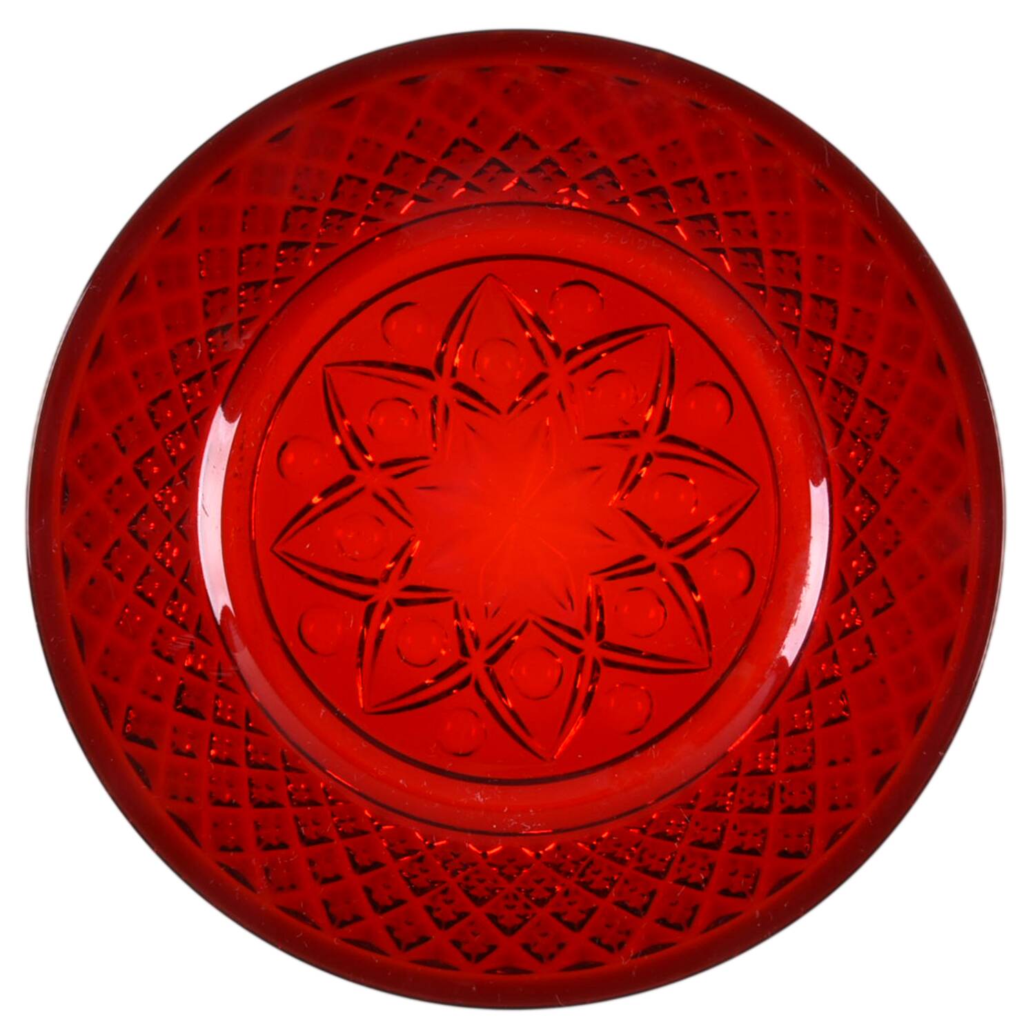 Cape Cod Red (1602 + 160) Butter Pat by Imperial Glass-Ohio-1