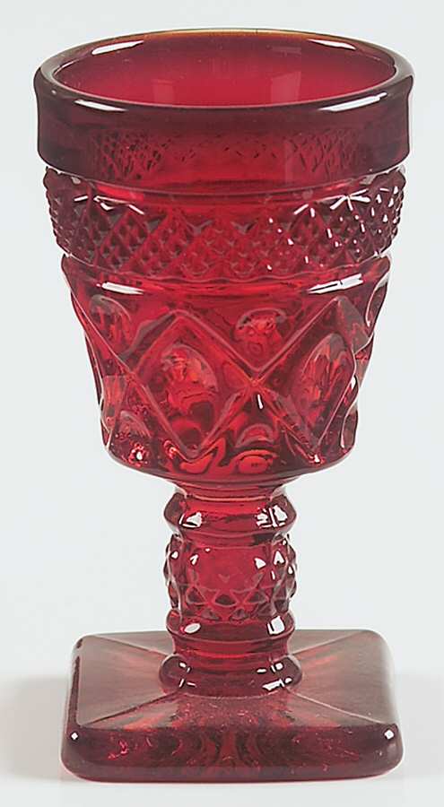 Cape Cod Red (1602 + 160) Cordial Glass by Imperial Glass-Ohio-1