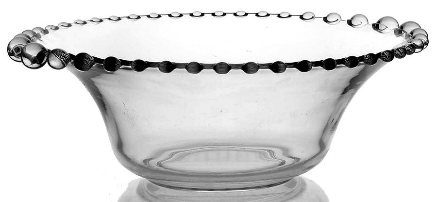 Candlewick Clear (Stem 3400) 10" Salad Bowl by Imperial Glass-Ohio-1