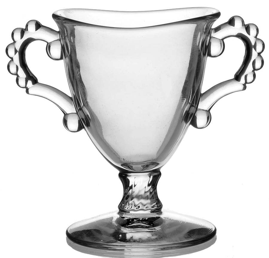 Candlewick Clear (Stem 3400) Sugar-Open by Imperial Glass-Ohio-1