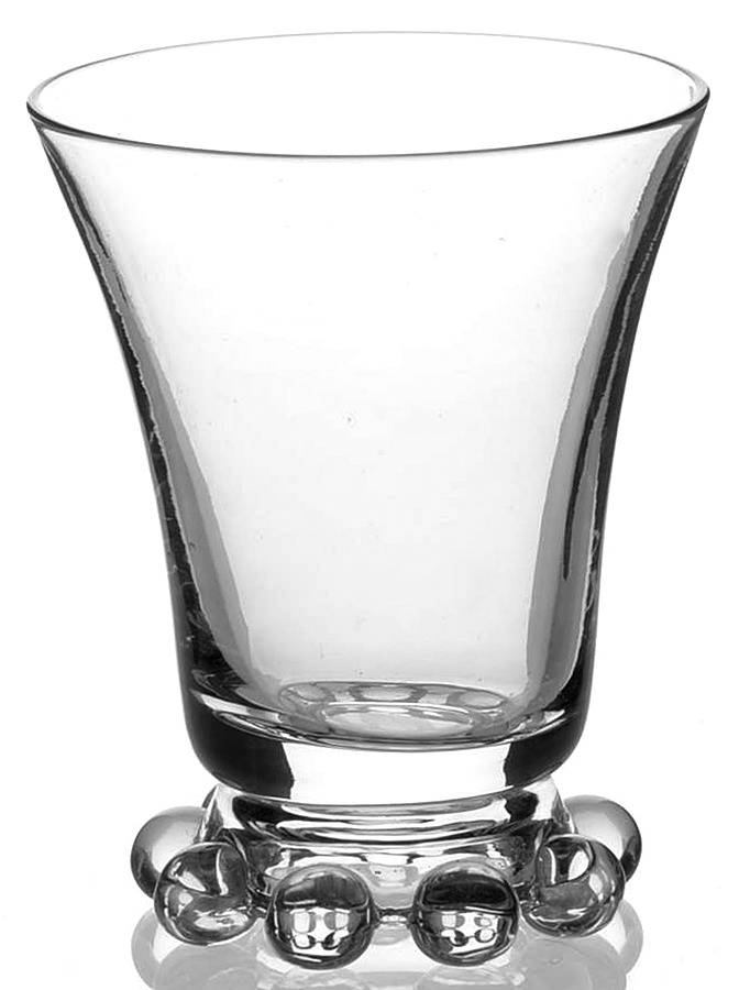 Candlewick Clear (Stem 3400) 6 Oz Footed Tumbler by Imperial Glass-Ohio-1