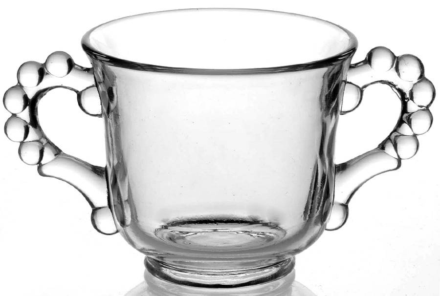 Candlewick Clear (Stem 3400) Sugar-Open by Imperial Glass-Ohio-1