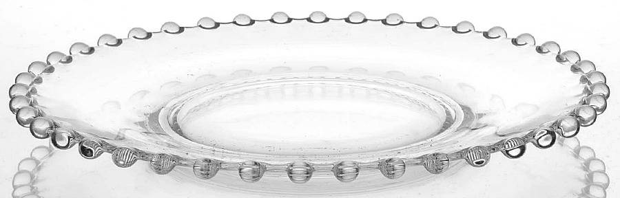 Candlewick Clear (Stem 3400) 7" Salad Plate by Imperial Glass-Ohio-1
