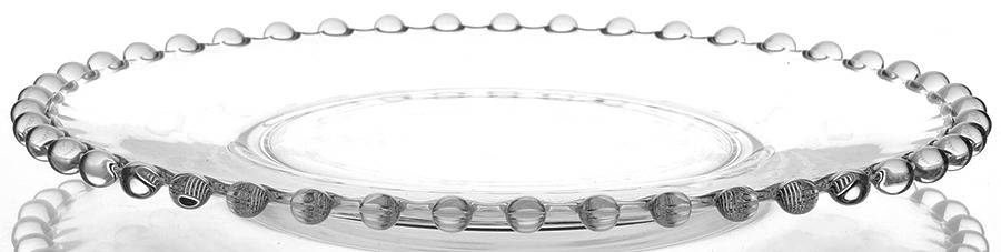 Candlewick Clear (Stem 3400) 8" Salad Plate by Imperial Glass-Ohio-1