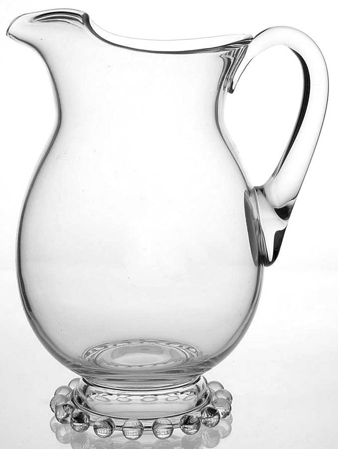 Candlewick Clear (Stem 3400) Pitcher by Imperial Glass-Ohio-1