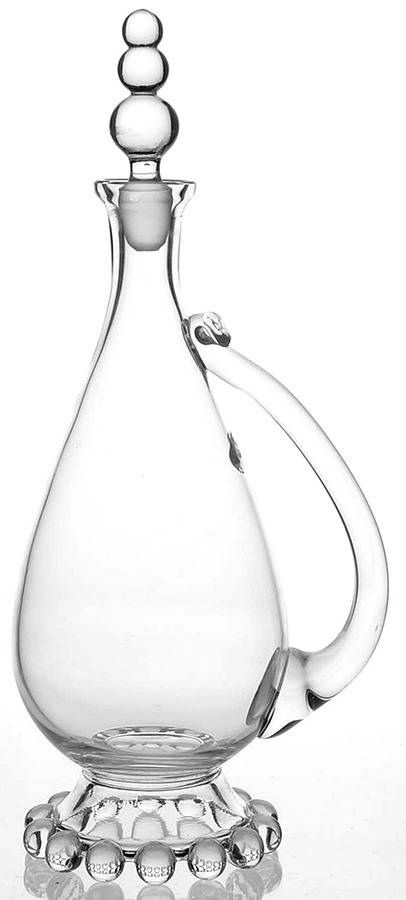 Candlewick Clear (Stem 3400) Cordial Bottle & Stopper by Imperial Glass-Ohio-1
