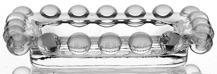 Candlewick Clear (Stem 3400) 4" Rectangular Ashtray by Imperial Glass-Ohio-1