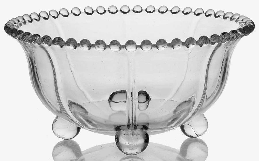 Candlewick Clear (Stem 3400) Lily Bowl by Imperial Glass-Ohio-1