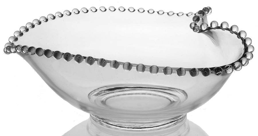 Candlewick Clear (Stem 3400) Large Heart Bowl by Imperial Glass-Ohio-1