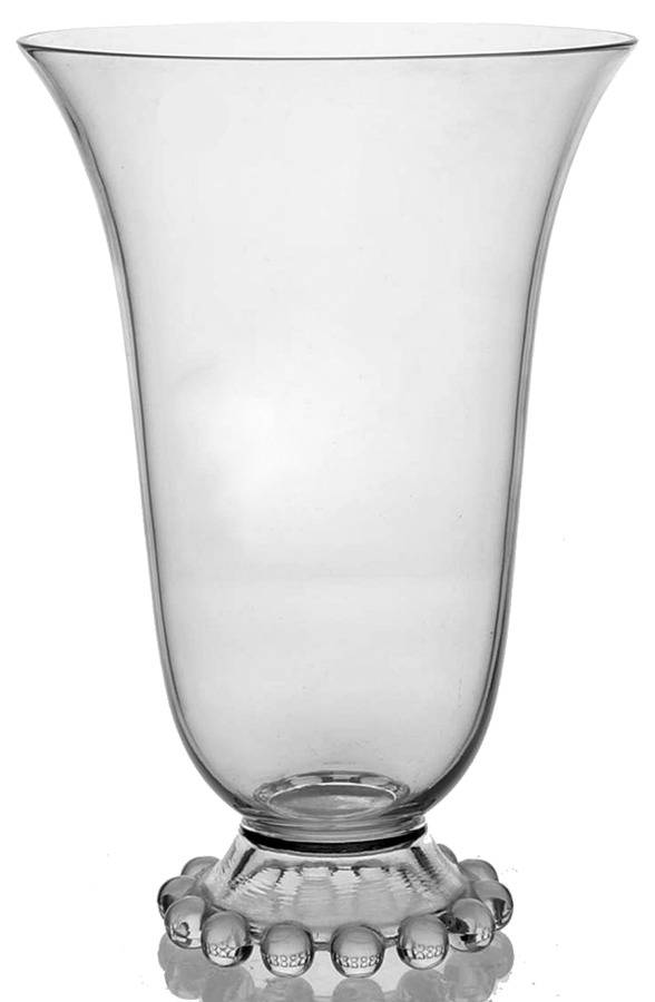 Candlewick Clear (Stem 3400) 8" Flared Vase by Imperial Glass-Ohio-1