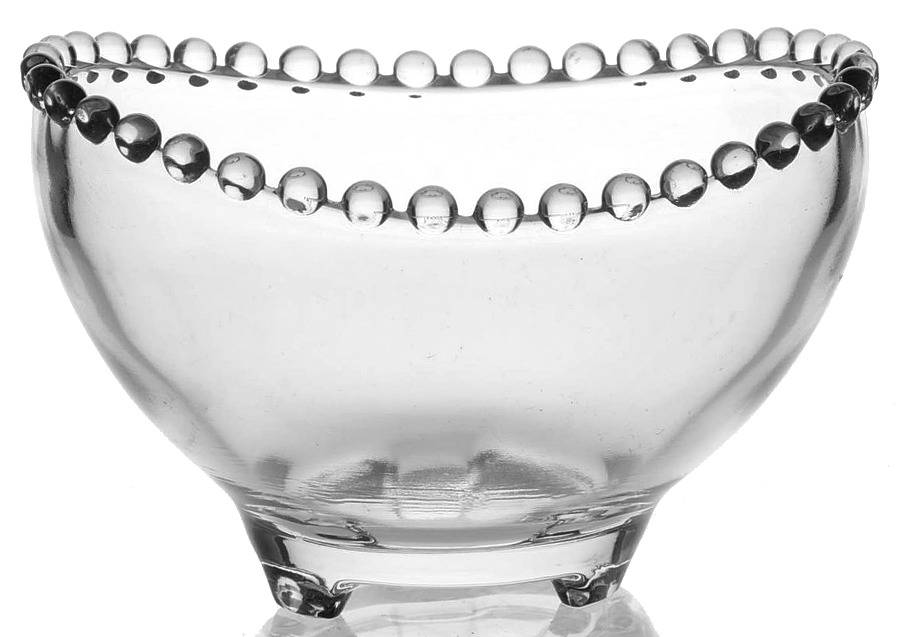 Candlewick Clear (Stem 3400) Three-Toed Bowl by Imperial Glass-Ohio-1