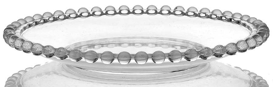 Candlewick Clear (Stem 3400) Toast and Dome, Underplate Only by Imperial Glass-Ohio-1