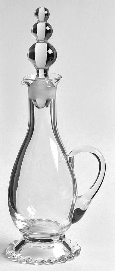 Candlewick Clear (Stem 3400) Cruet & Stopper by Imperial Glass-Ohio-1
