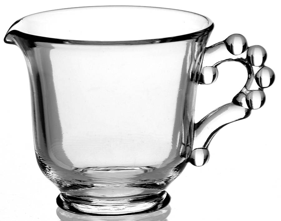 Candlewick Clear (Stem 3400) Individual Creamer by Imperial Glass-Ohio-1