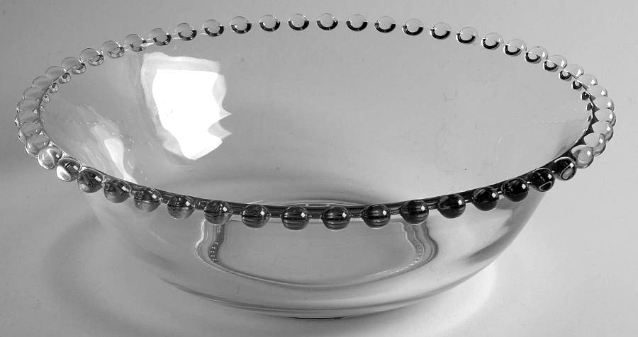 Candlewick Clear (Stem 3400) 8" Round Bowl by Imperial Glass-Ohio-1