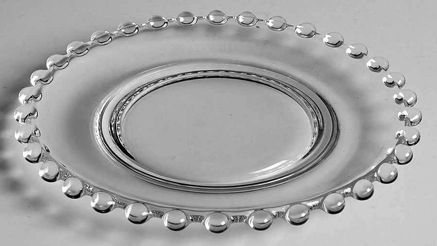 Candlewick Clear (Stem 3400) Butter Pat by Imperial Glass-Ohio-1