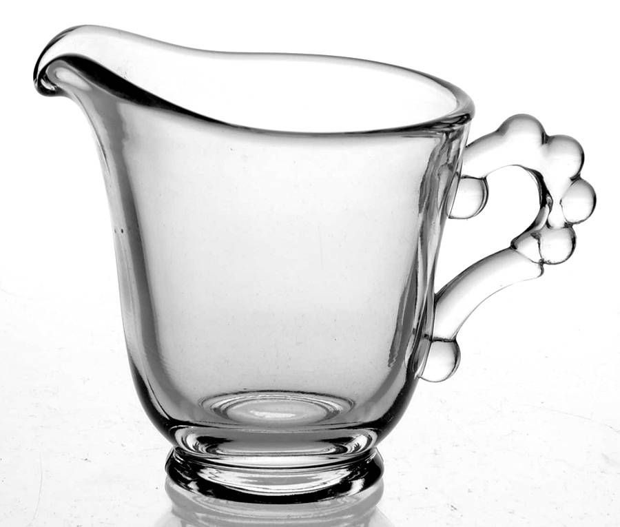 Candlewick Clear (Stem 3400) Individual Creamer by Imperial Glass-Ohio-1