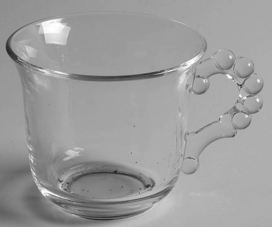 Candlewick Clear (Stem 3400) Cup Only by Imperial Glass-Ohio-1