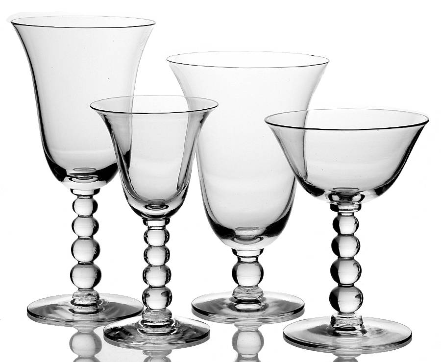 Candlewick Clear (Stem 3400) 32 Piece Estate Set by Imperial Glass-Ohio-1