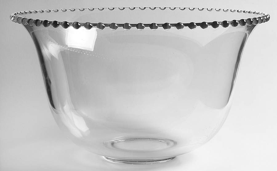 Candlewick Clear (Stem 3400) Punch Bowl by Imperial Glass-Ohio-1