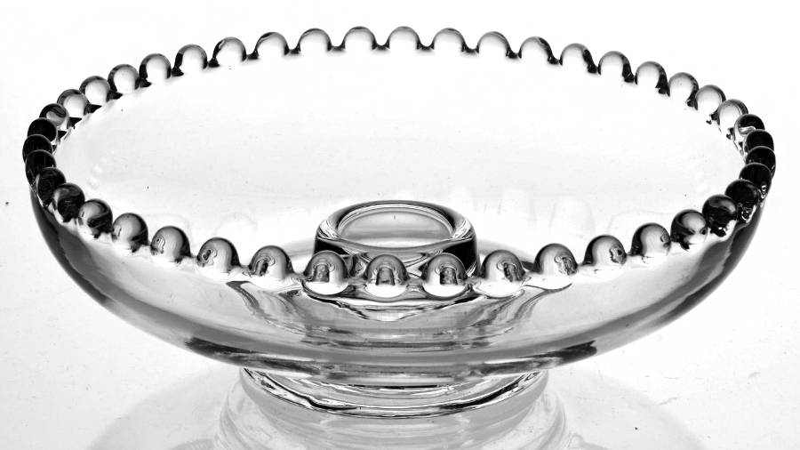 Candlewick Clear (Stem 3400) 6" Single Light Candlestick by Imperial Glass-Ohio-1