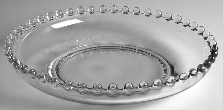 Candlewick Clear (Stem 3400) 7" Large Fruit Bowl by Imperial Glass-Ohio-1